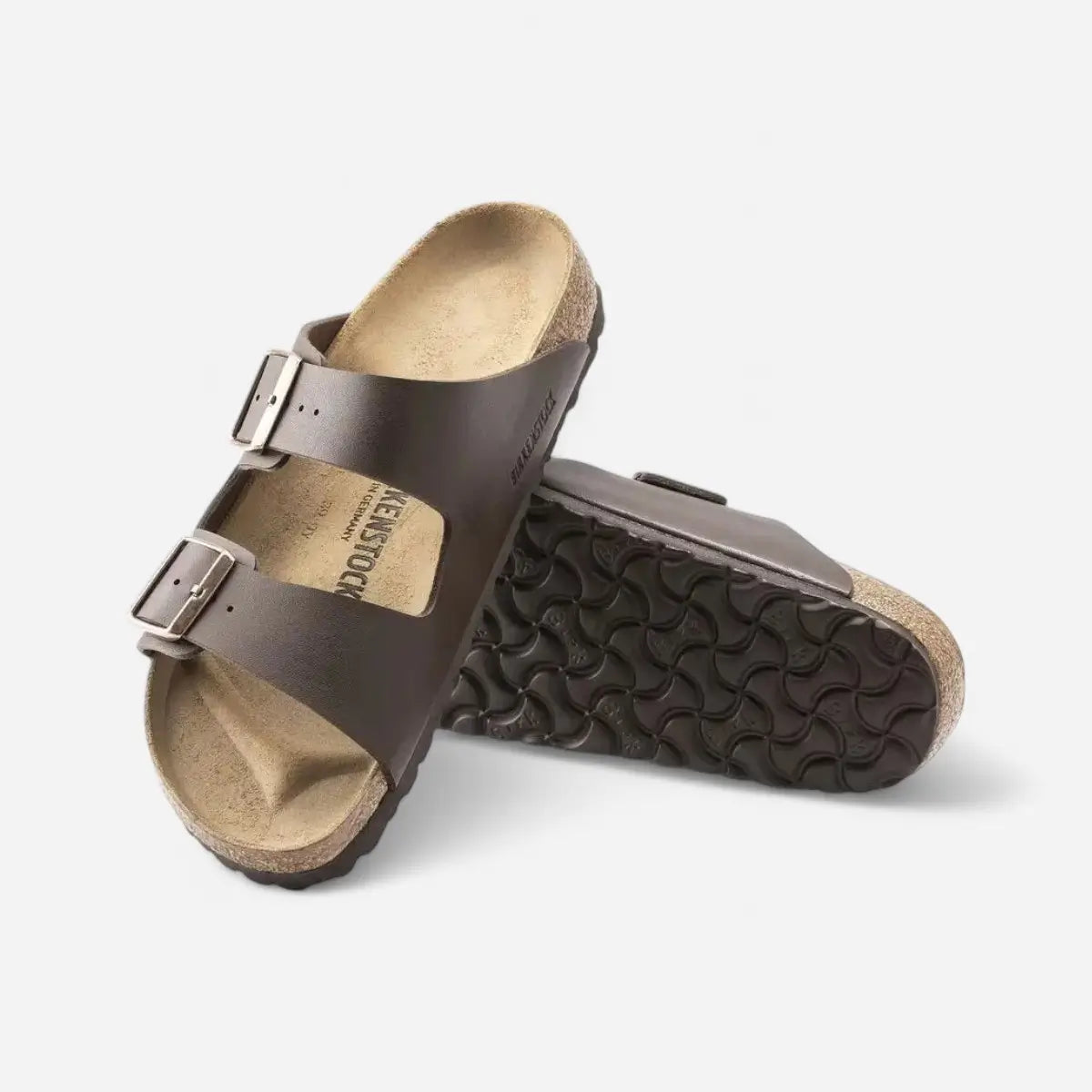 Birkenstock Arizona Birko-Flor - Dark Brown