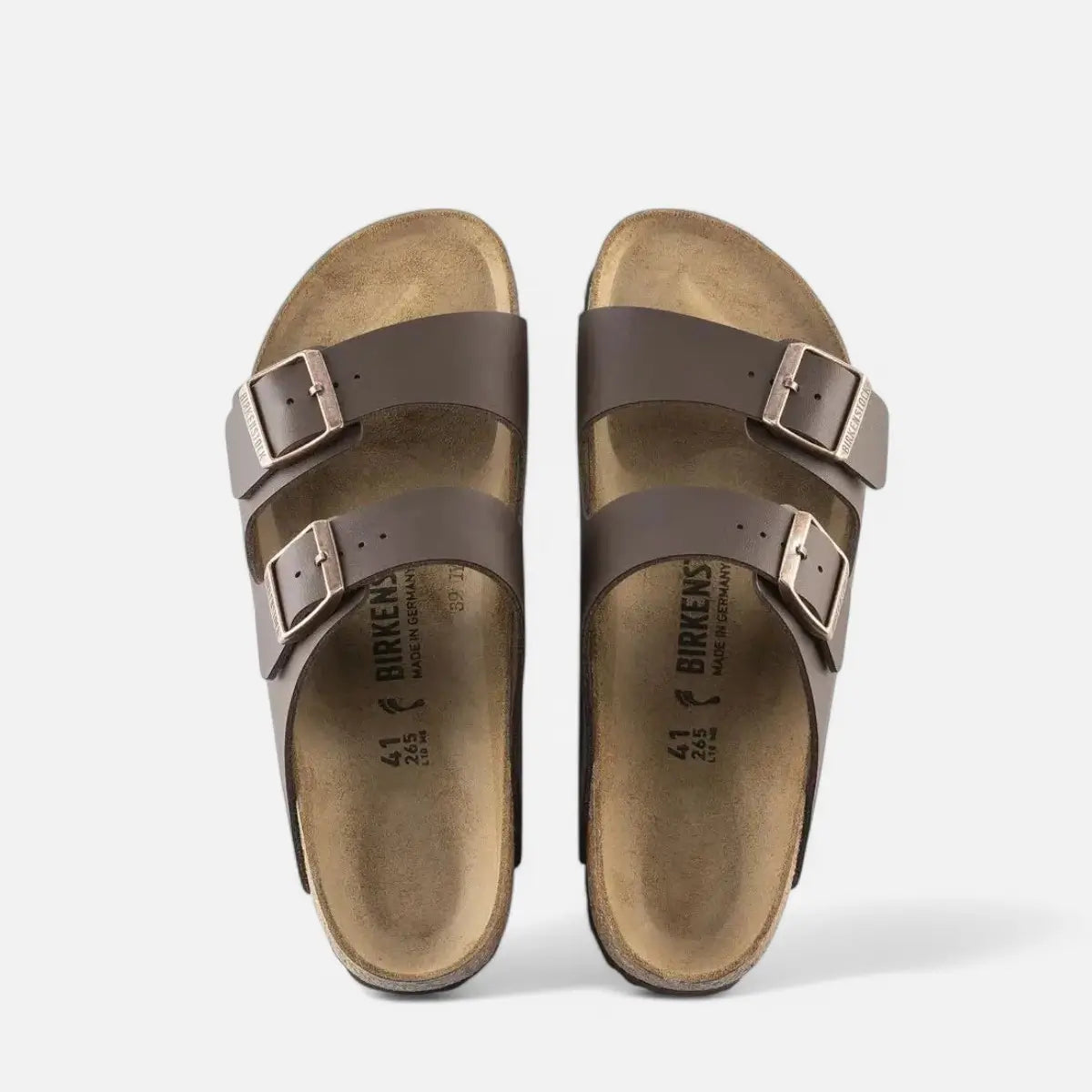 Birkenstock Arizona Birko-Flor - Dark Brown