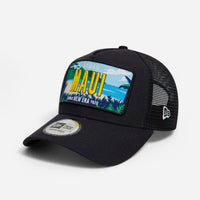 New Era Cappellino 9FORTY Regolabile A-Frame Trucker License Plate MAUI