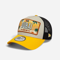 New Era Cappellino 9FORTY Regolabile A-Frame Trucker License Plate DUBAI