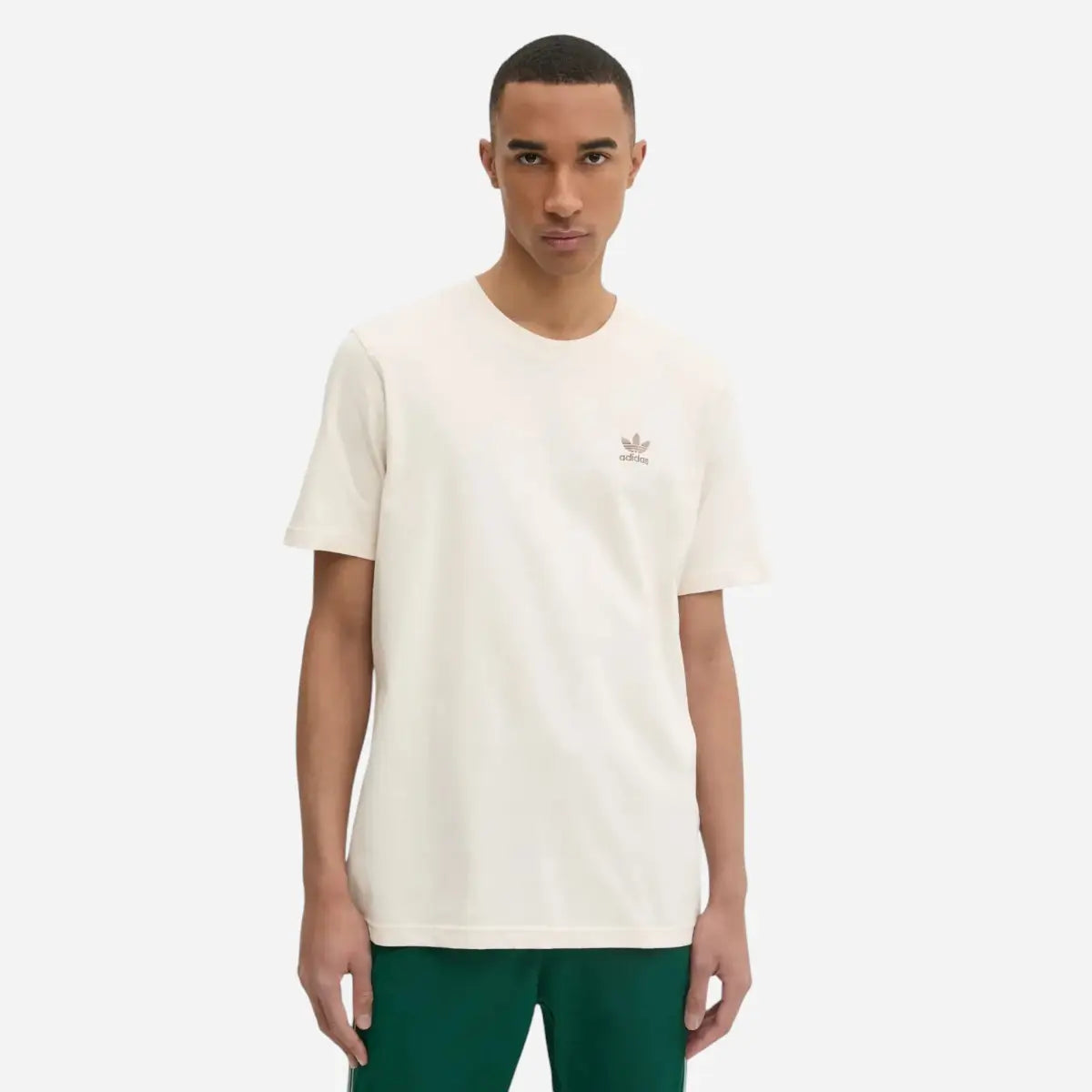 Adidas T-shirt Trefoil Essentials Beige