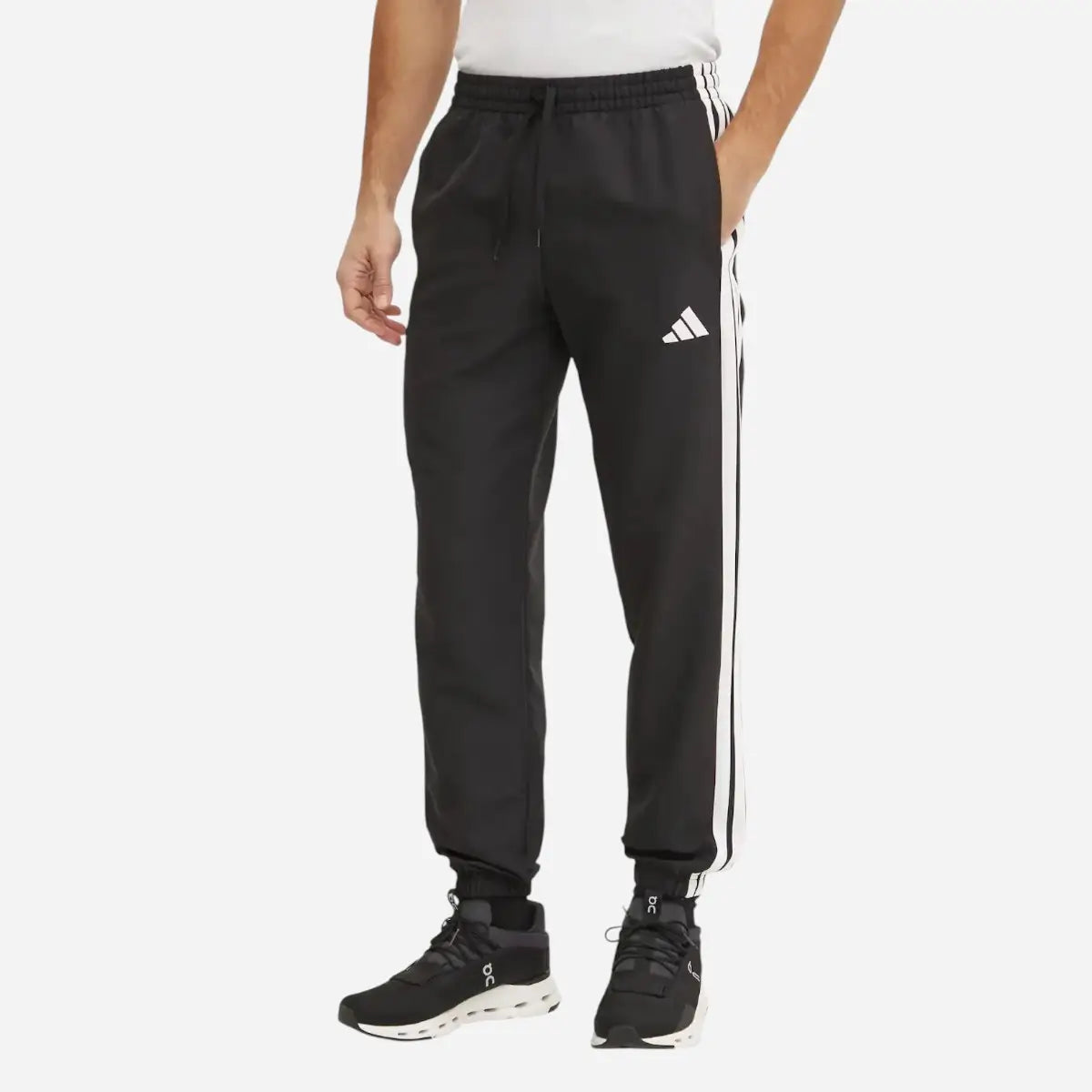 Adidas Tuta Sportswear Basic 3-Stripes Woven Track Suit Black