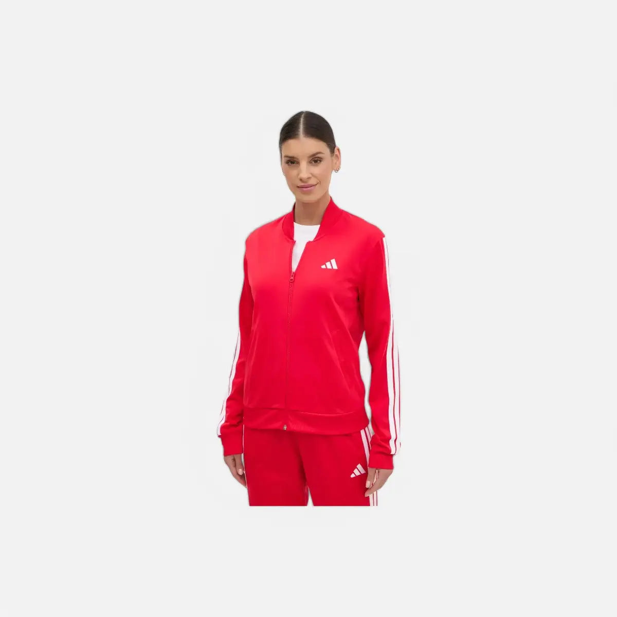 Adidas Tuta Track suit Essentials 3-Stripes Red