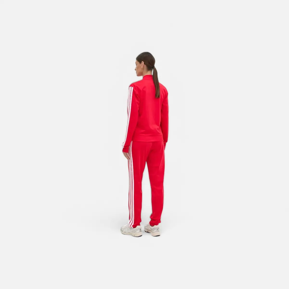 Adidas Tuta Track suit Essentials 3-Stripes Red
