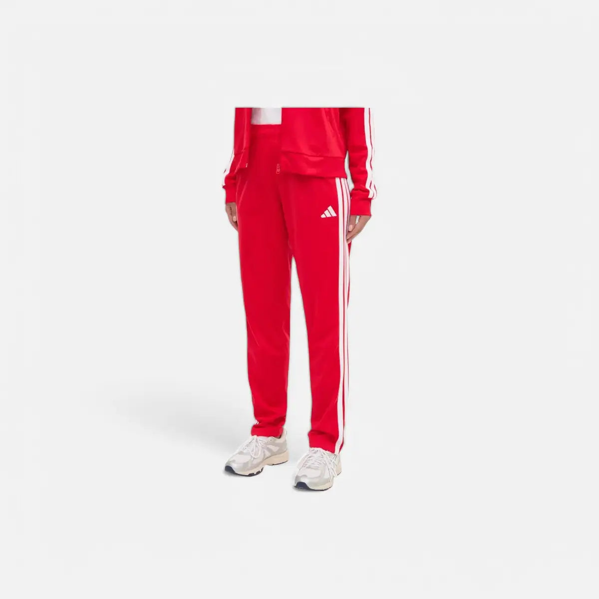 Adidas Tuta Track suit Essentials 3-Stripes Red