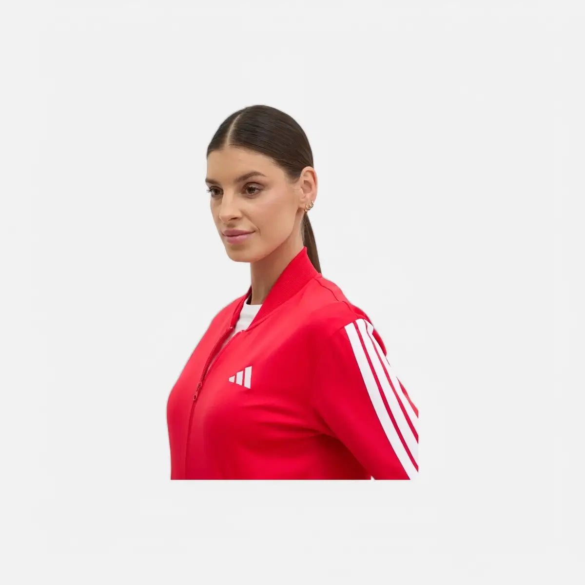 Adidas Tuta Track suit Essentials 3-Stripes Red