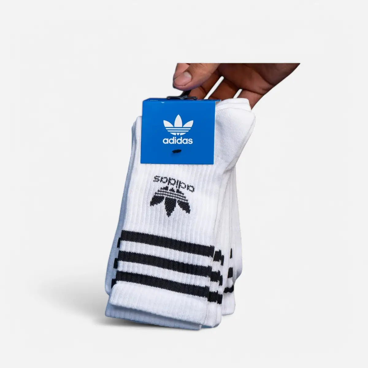 Adidas Originals Calze Mid Cut (3 paia) white/black