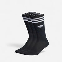 Adidas Originals Calze Solid Crew (3 paia) black