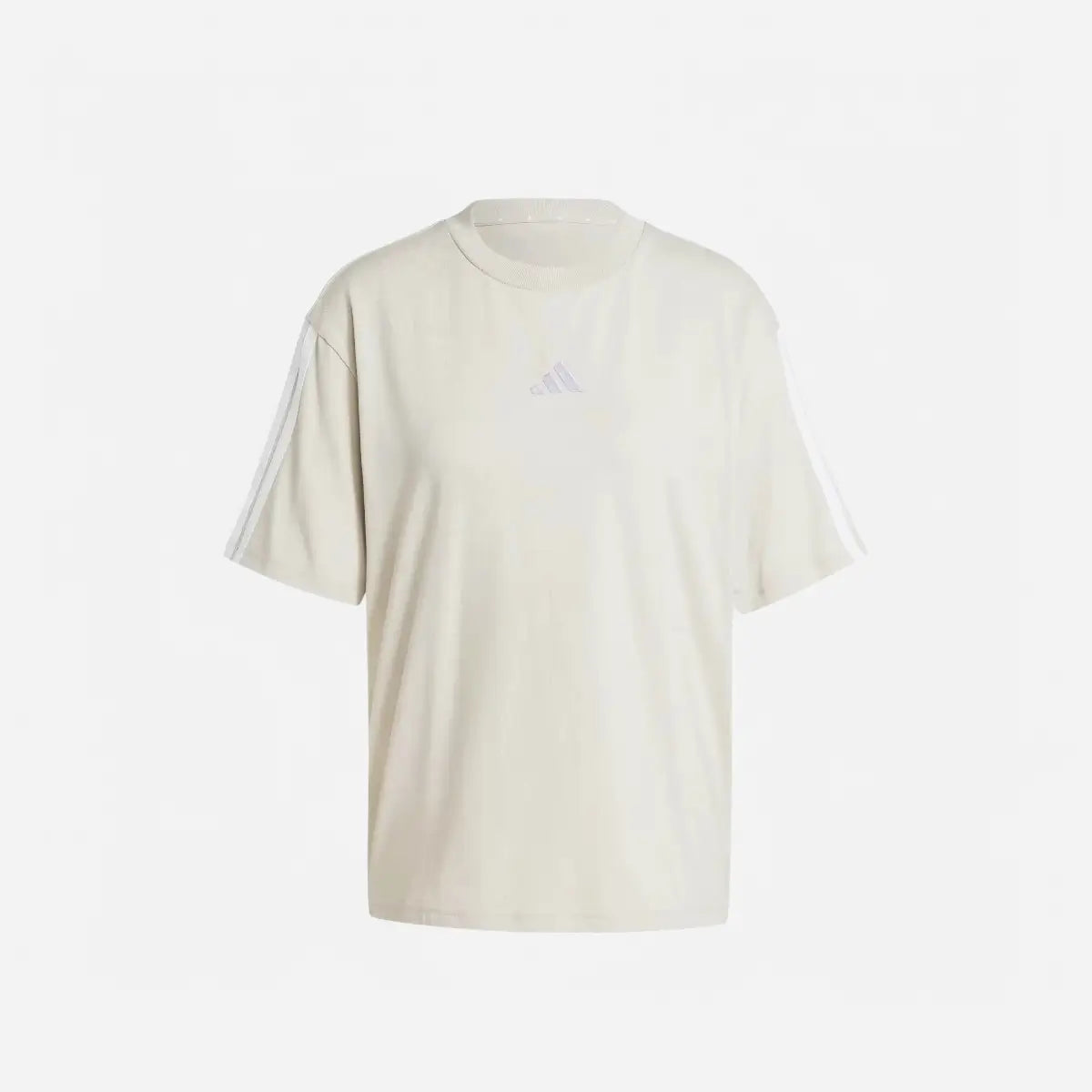 Adidas T-Shirt Boyfriend Essentials 3-Stripes wonder alumina