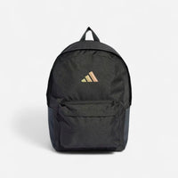 Adidas zaino Essentials 3 Bar Logo black gold