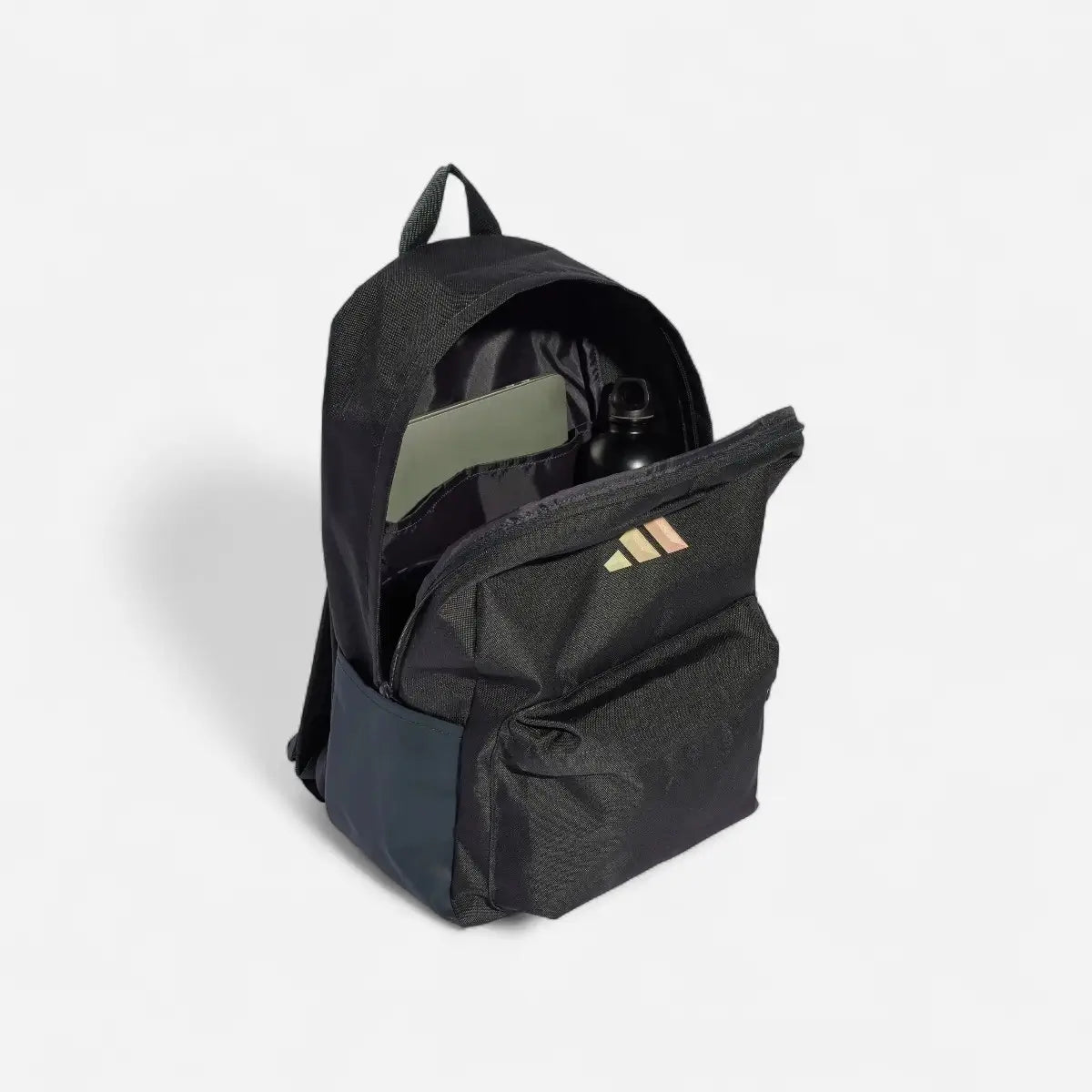 Adidas zaino Essentials 3 Bar Logo black gold