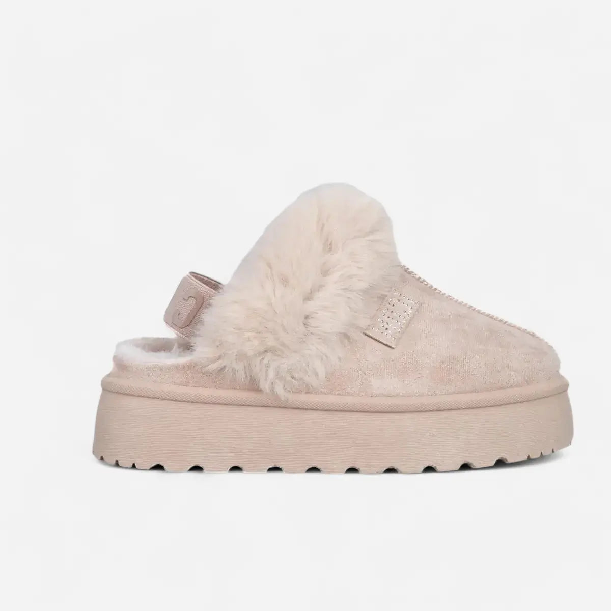 ICON Sabot pelliccia beige IC04679SD