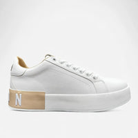 ICON Sneakers Donna BACK-LOGO White/Gold IC04750SD