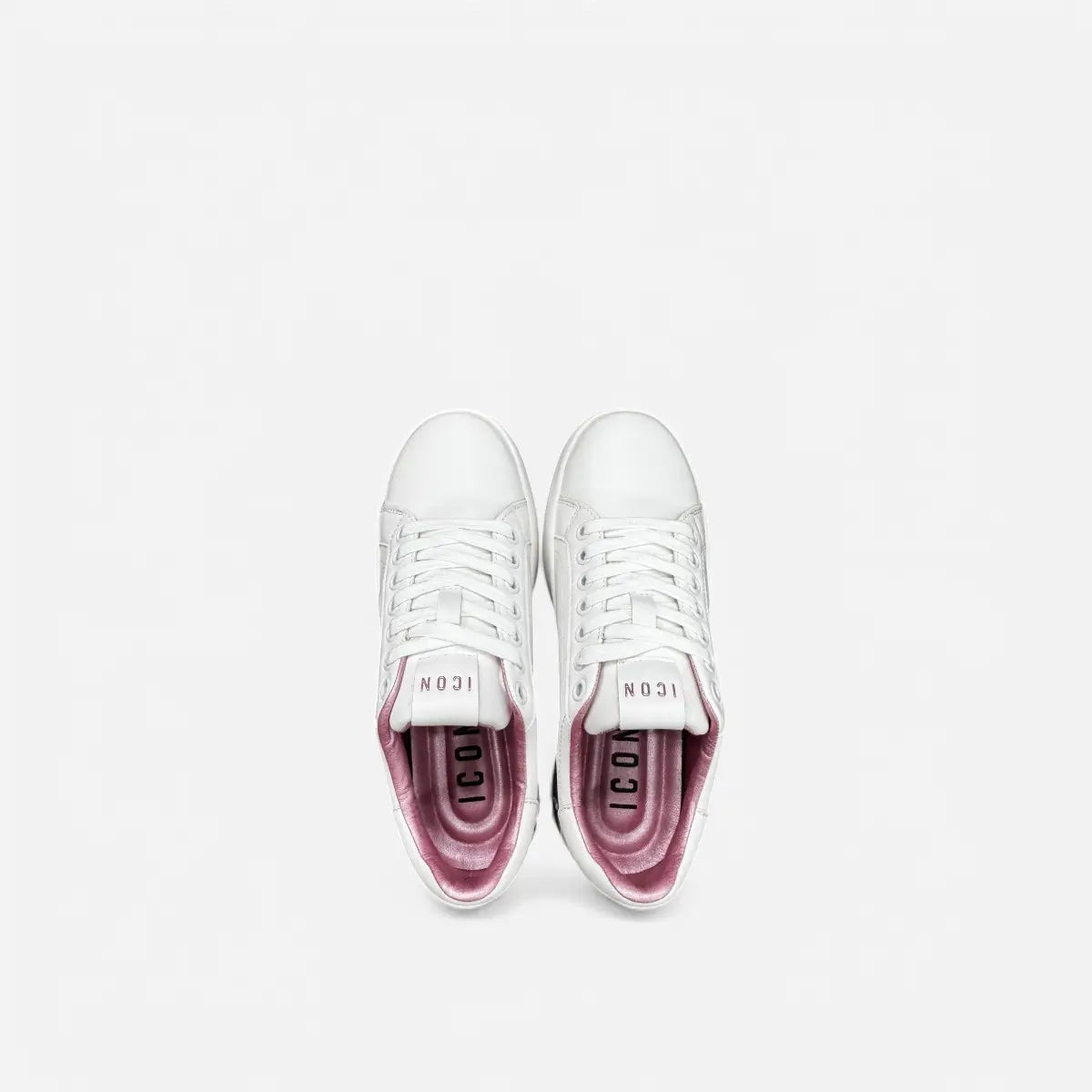 ICON Sneakers Donna BACK-LOGO White/Pink IC04750SD