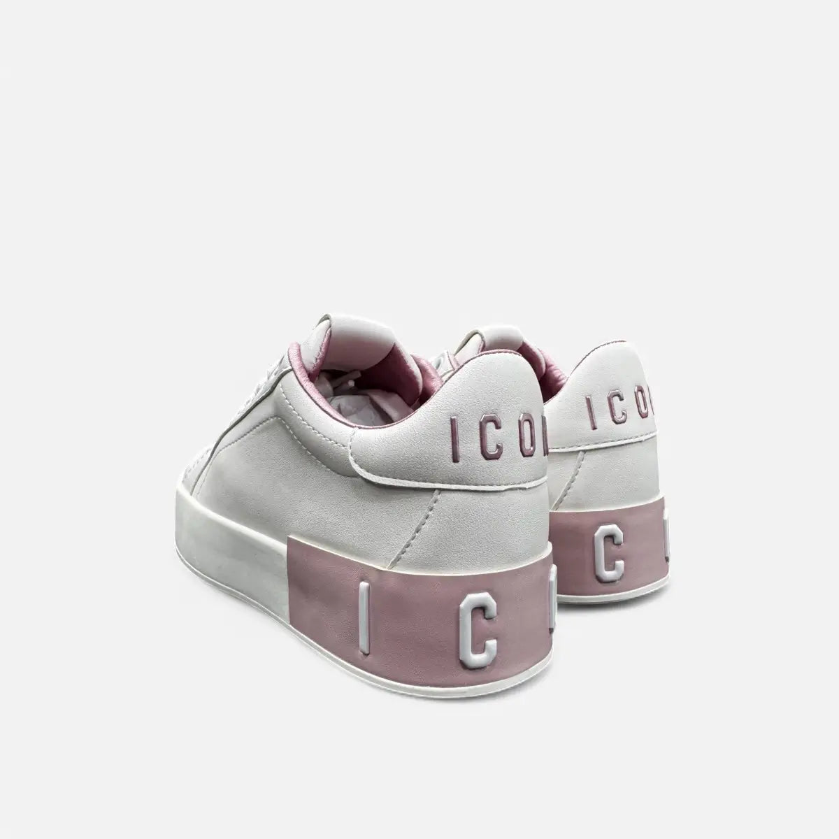 ICON Sneakers Donna BACK-LOGO White/Pink IC04750SD