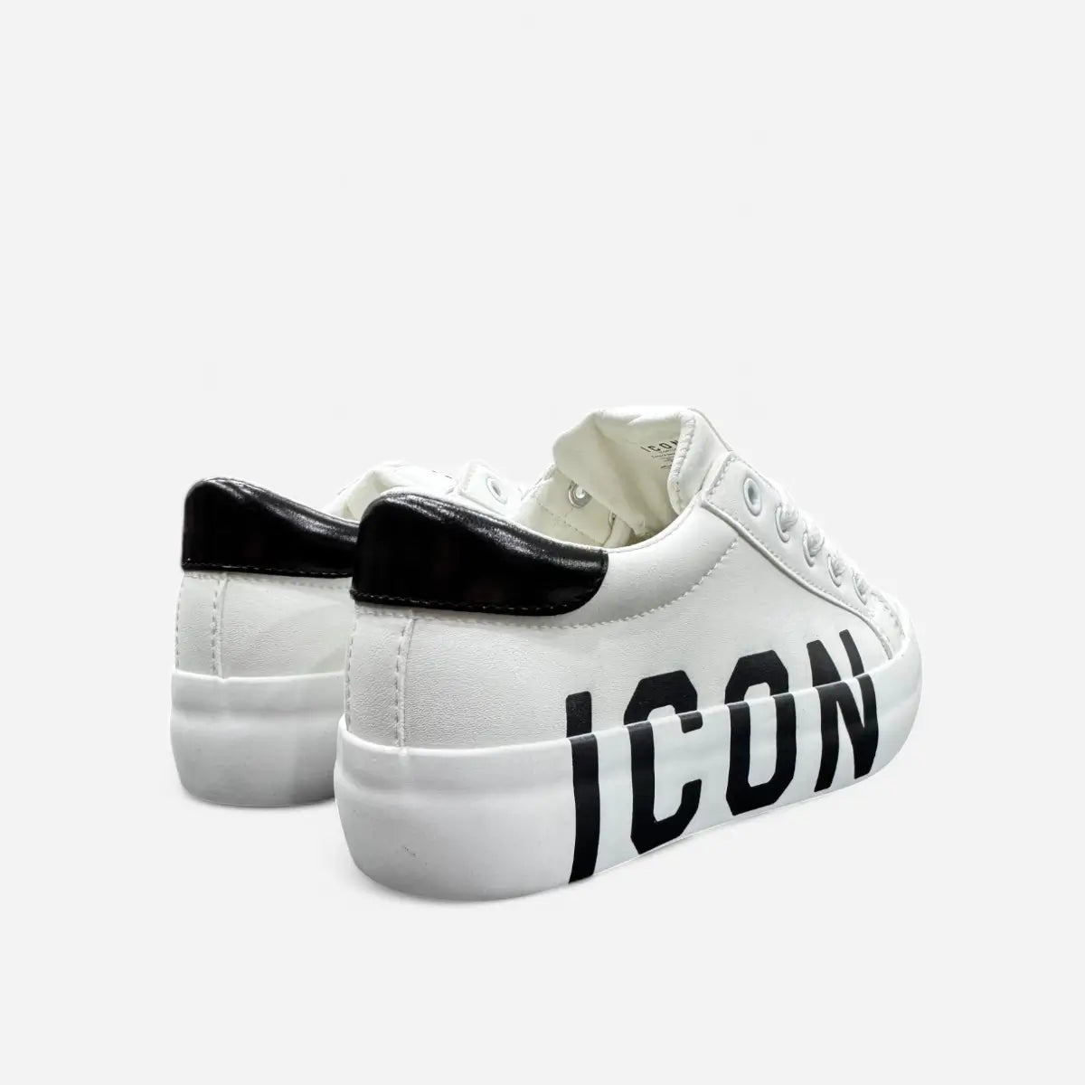 ICON Sneakers Donna BIG LOGO White/Black IC04757SD