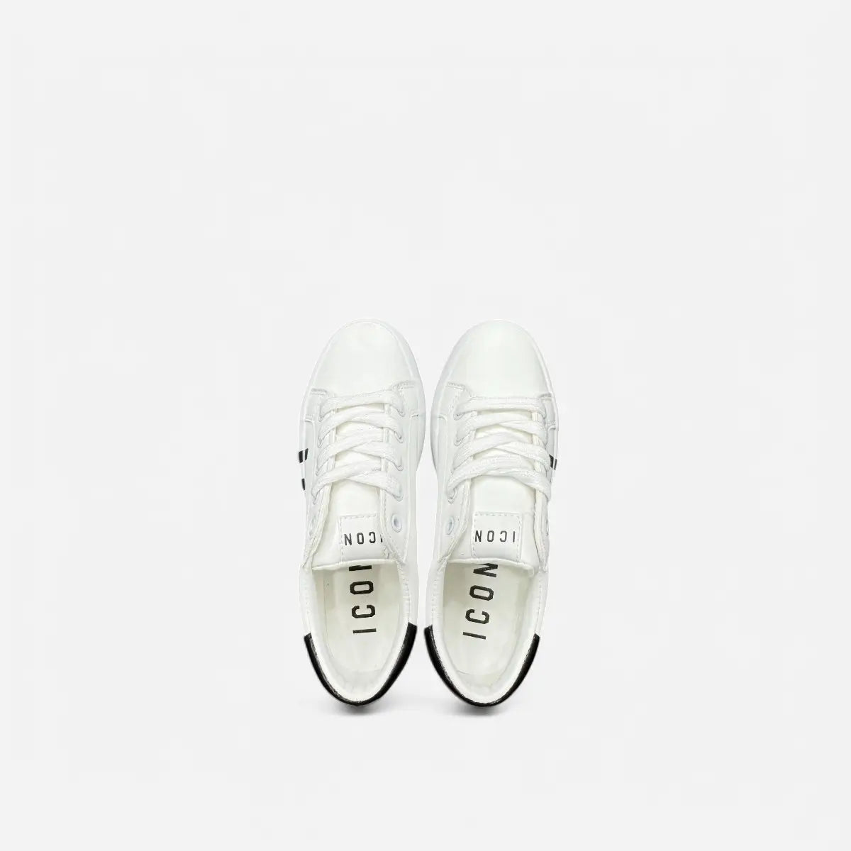 ICON Sneakers Donna BIG LOGO White/Black IC04757SD