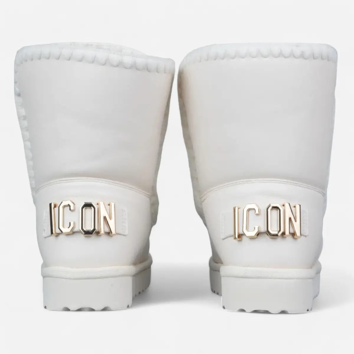 ICON Stivale Pelliccia Bianco IC7105SD