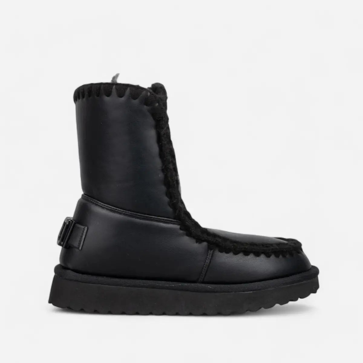 ICON Stivale Pelliccia Nero IC7105SD