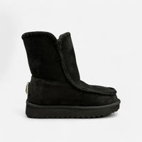 ICON Stivale Pelliccia Camoscio Nero IC04412SD