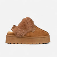 ICON Sabot pelliccia biscotto IC04679SD