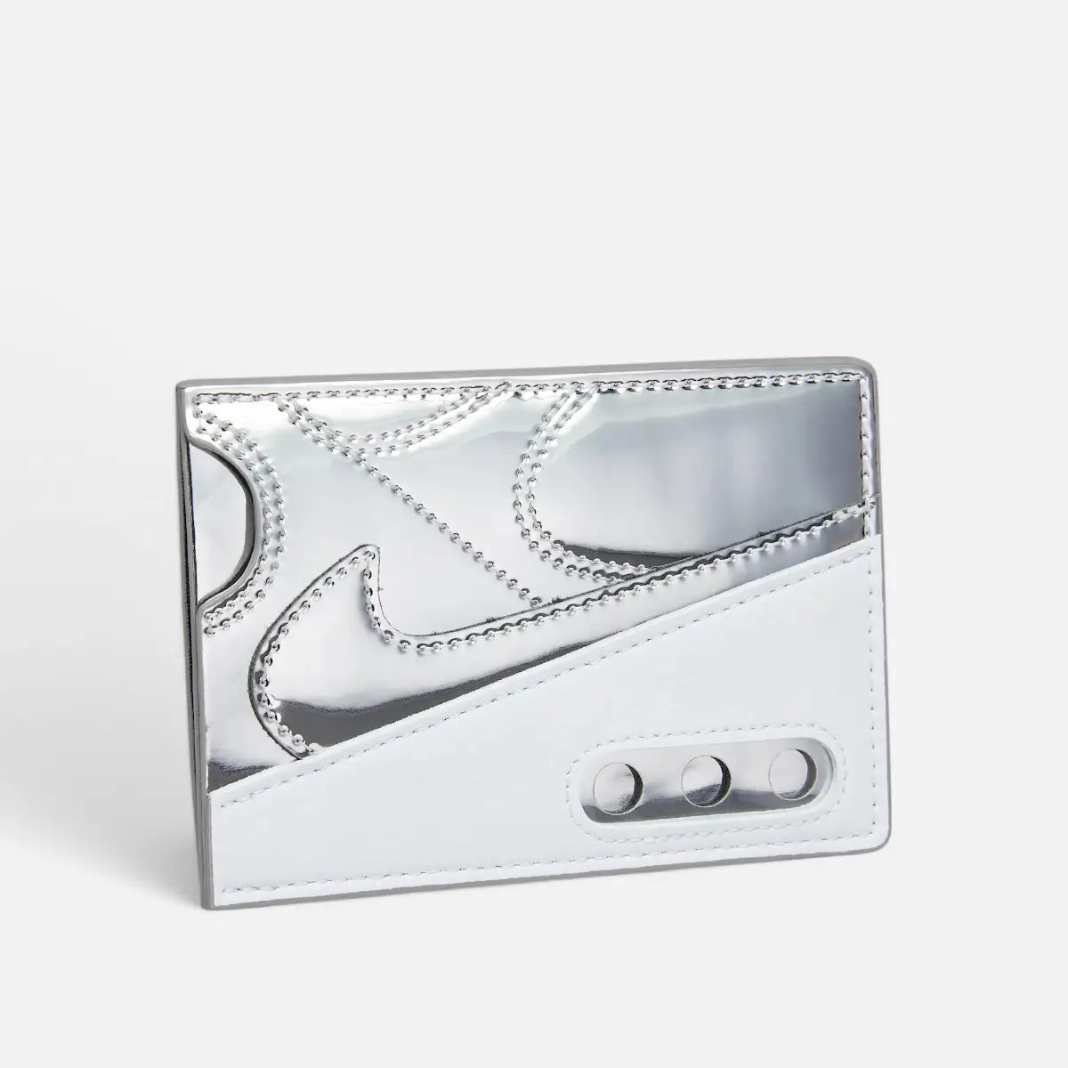 Nike portacarte Air Max 90 argento silver