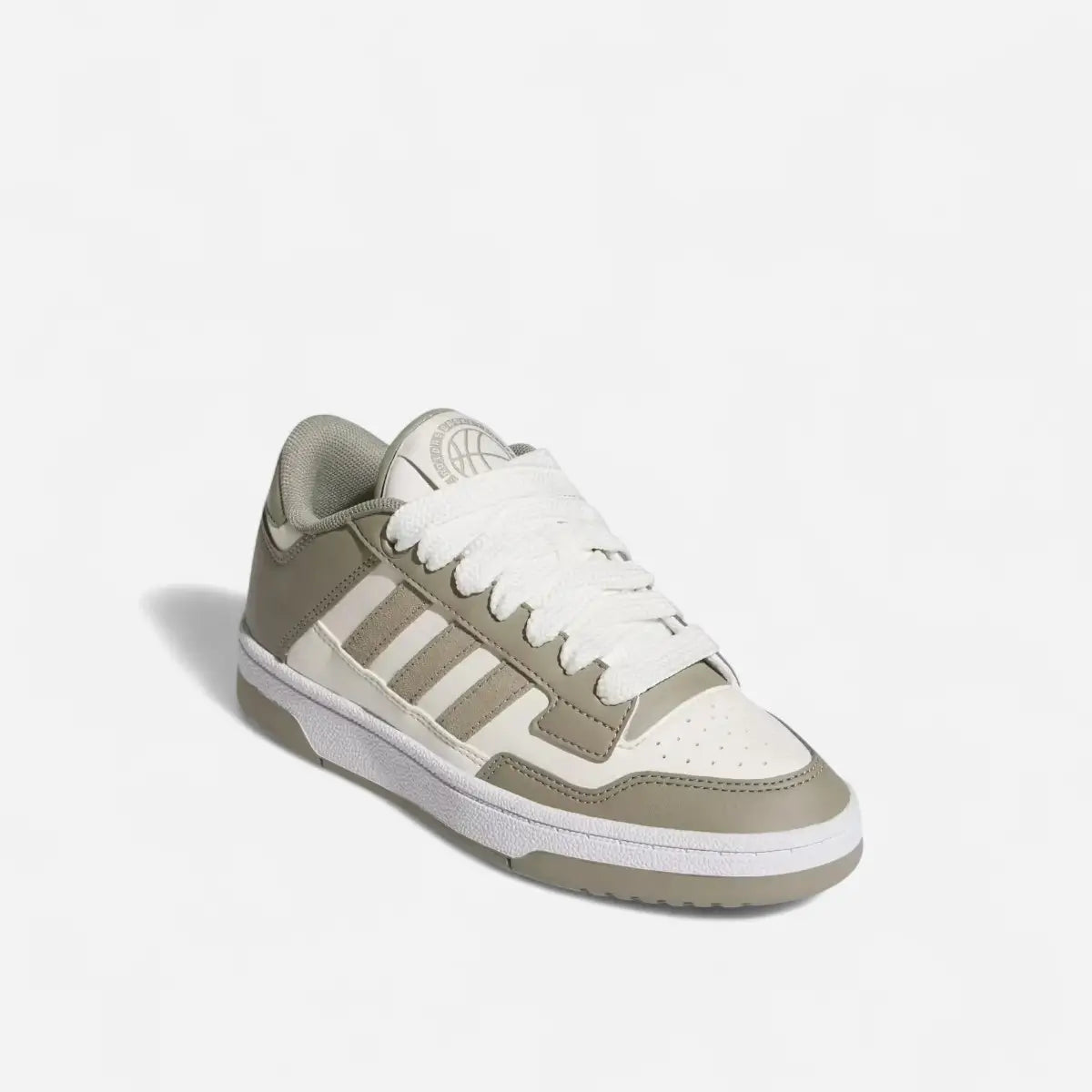 Adidas Rapid Court Low J Silver Pebble