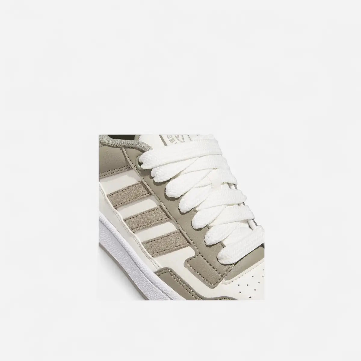 Adidas Rapid Court Low J Silver Pebble