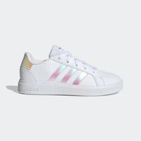 Adidas Grand Court K white iridescent