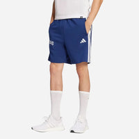 Adidas Short Codes 3-Stripes French Terry Blue