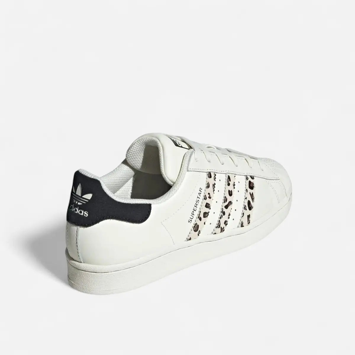 Adidas Superstar White Leopard