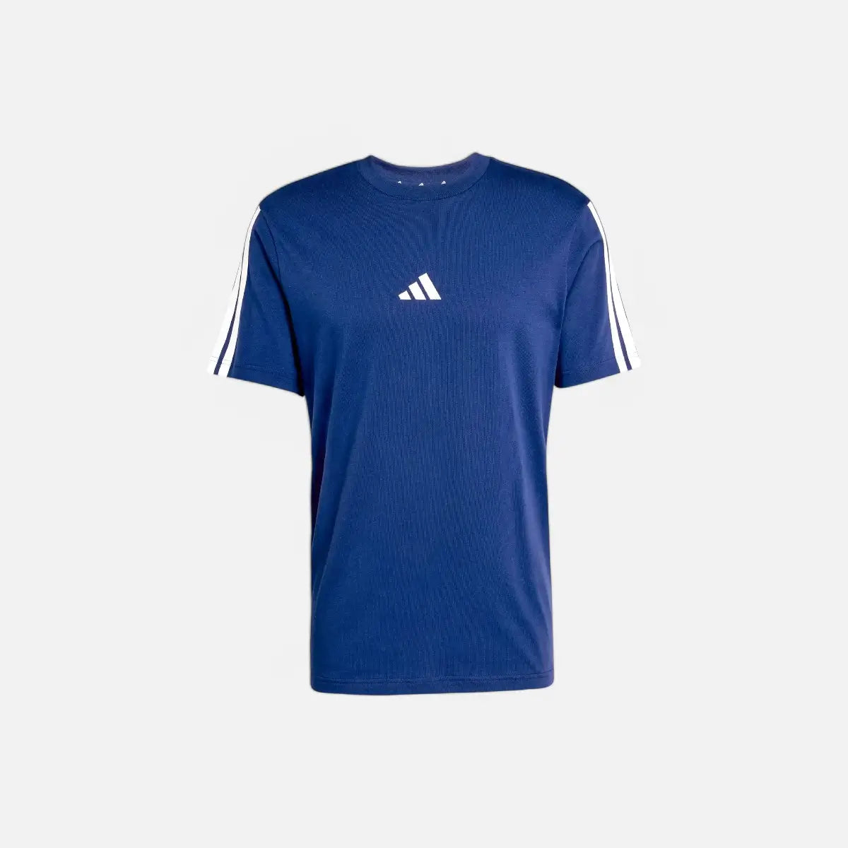Adidas T-shirt Essentials 3-Stripes Single Jersey dark blue