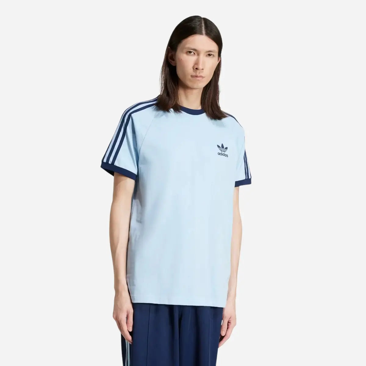 Adidas T-shirt Adicolor Classics 3-Stripes Clear Sky
