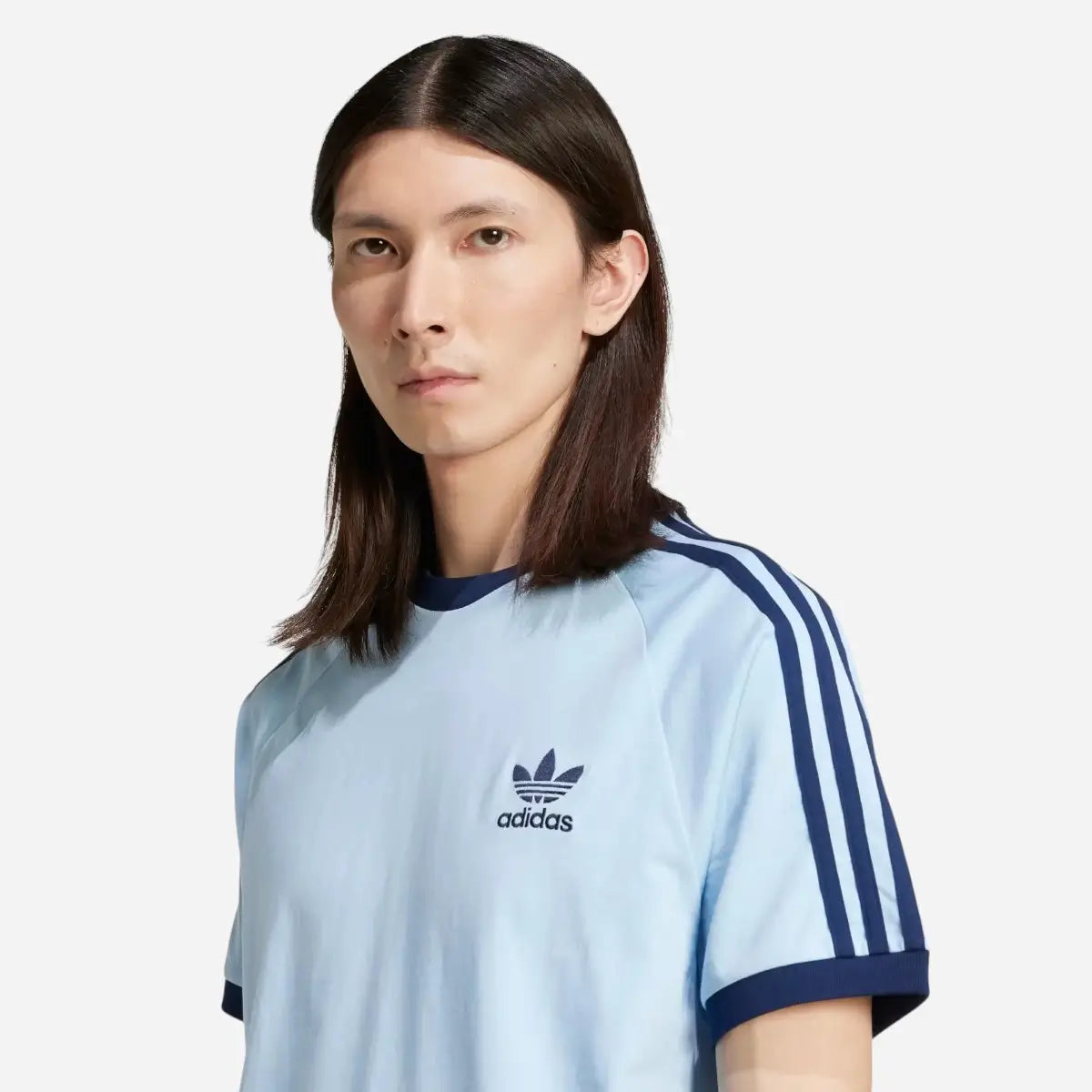 Adidas T-shirt Adicolor Classics 3-Stripes Clear Sky
