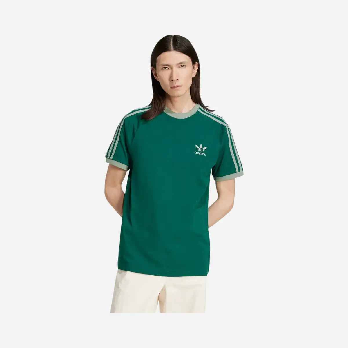 Adidas T-shirt Adicolor Classics 3-Stripes Collegiate Green