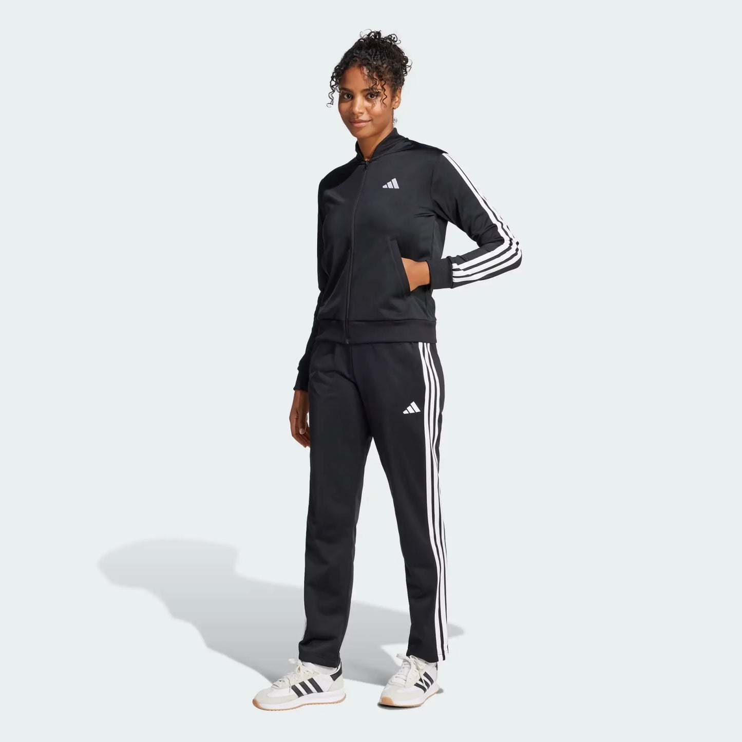 Adidas Tuta Track suit Essentials 3-Stripes black