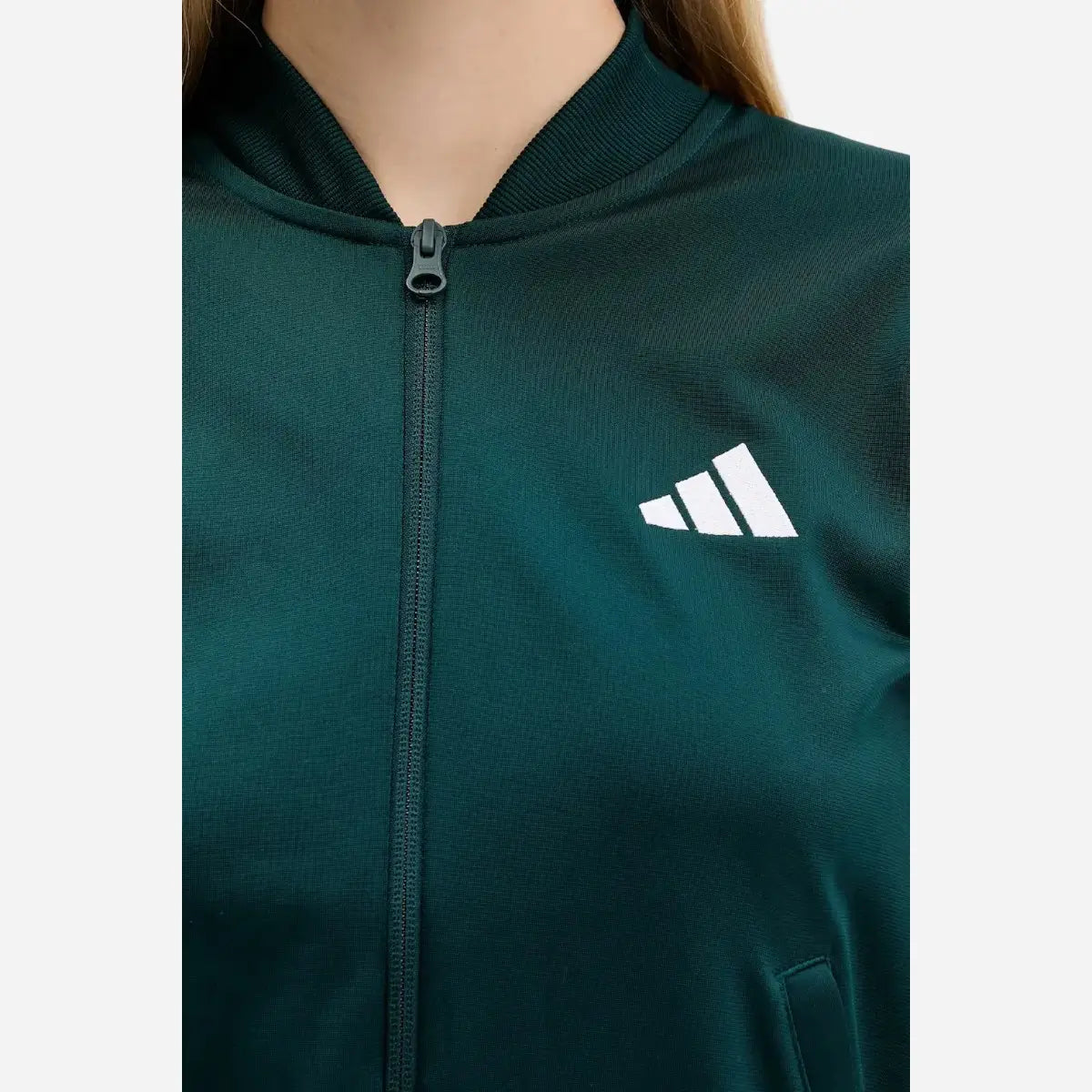 Adidas Tuta Track suit Essentials 3-Stripes Verde Aurora Ivy