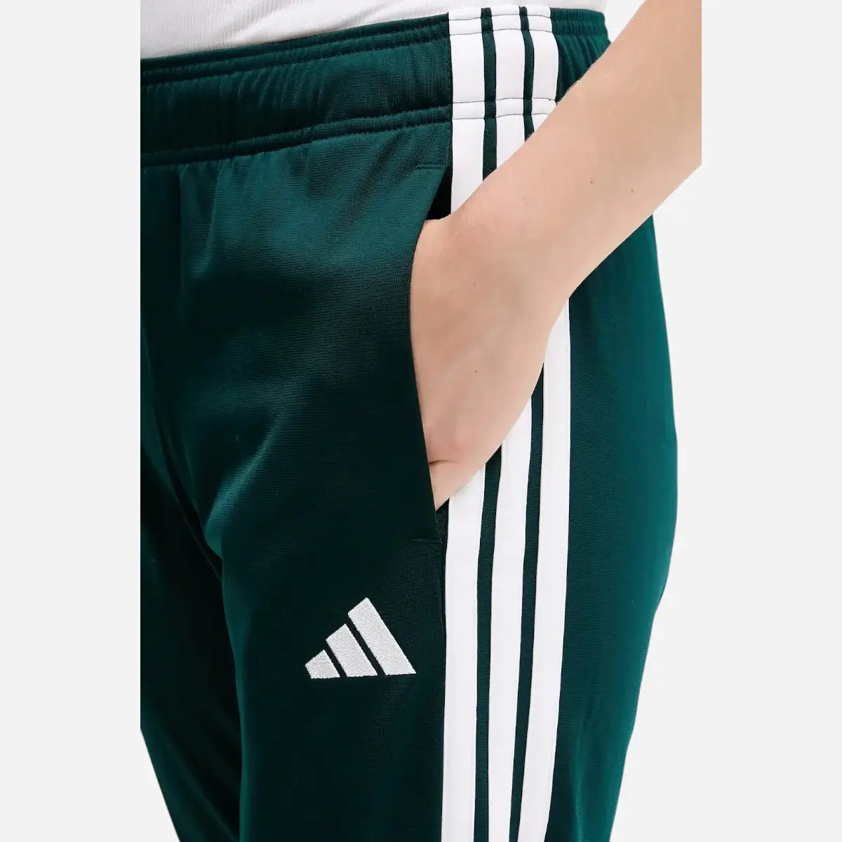 Adidas Tuta Track suit Essentials 3-Stripes Verde Aurora Ivy