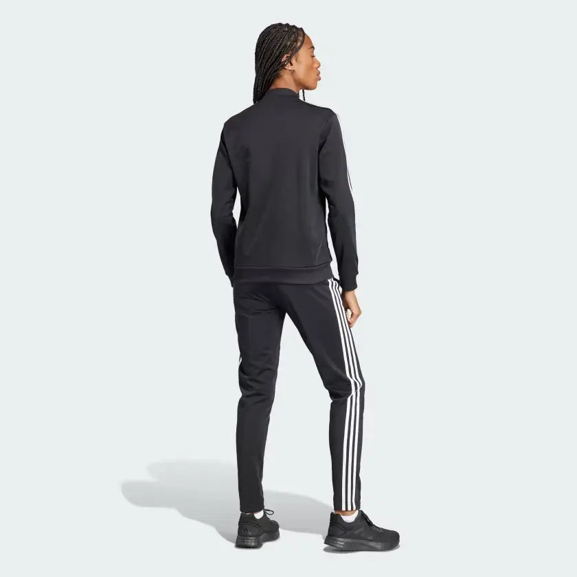 Adidas Tuta Essentials 3 stripes Black
