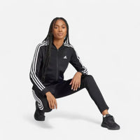 Adidas Tuta Essentials 3 stripes Black