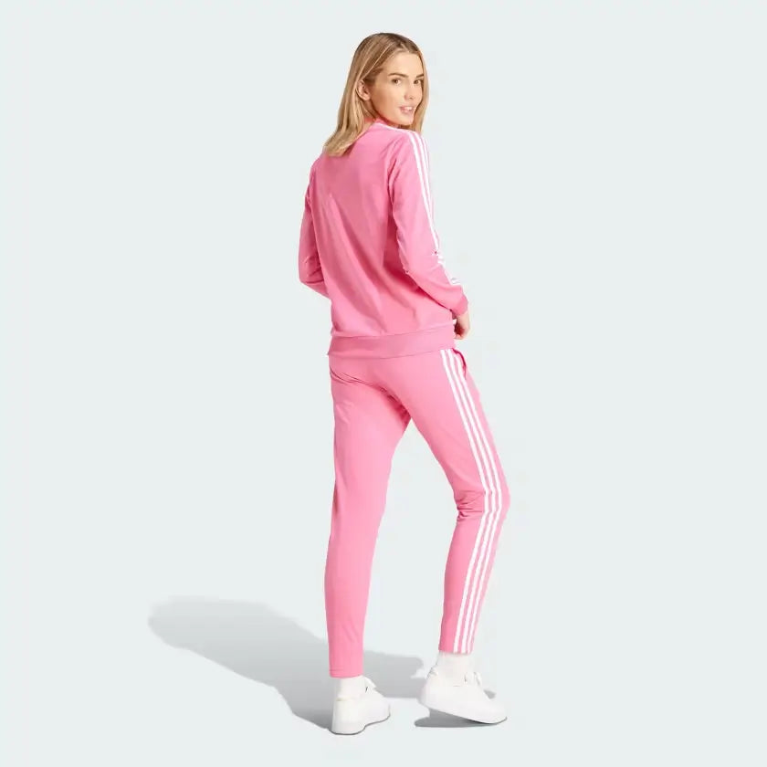 Adidas Tuta Essentials 3 stripes Pink