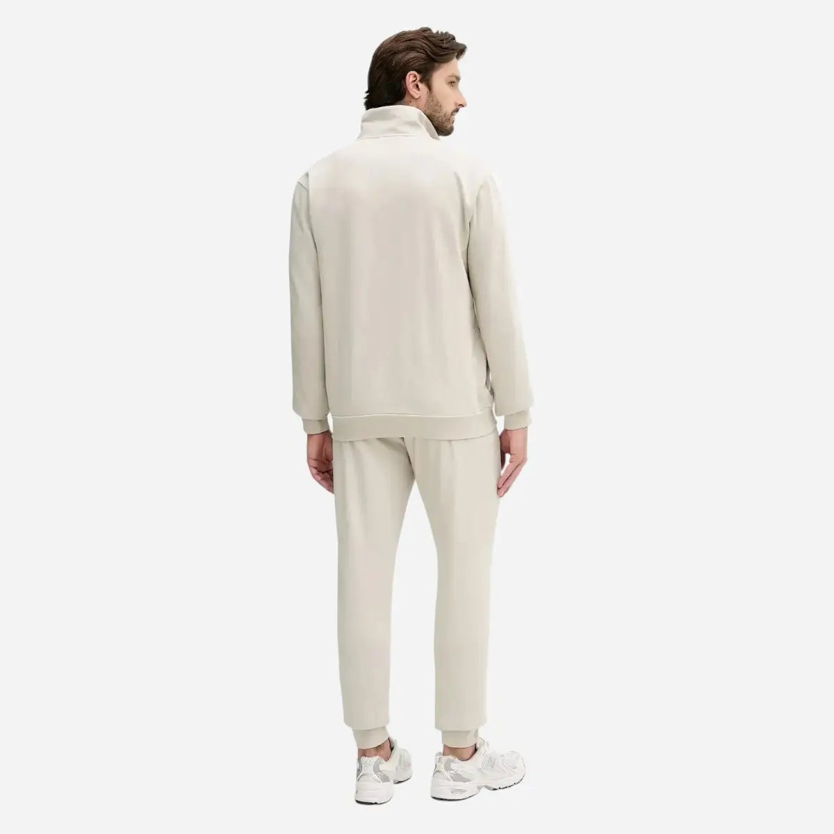 Adidas Tuta Tuta Sportswear Basic 3-Stripes Fleece Beige