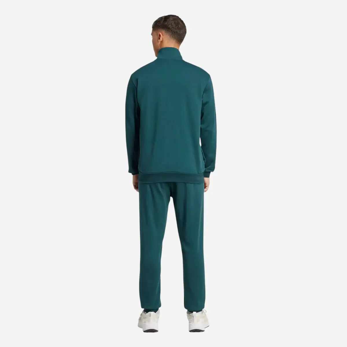 Adidas Tuta Sportswear Basic 3-Stripes Fleece Green Aurora Ivy