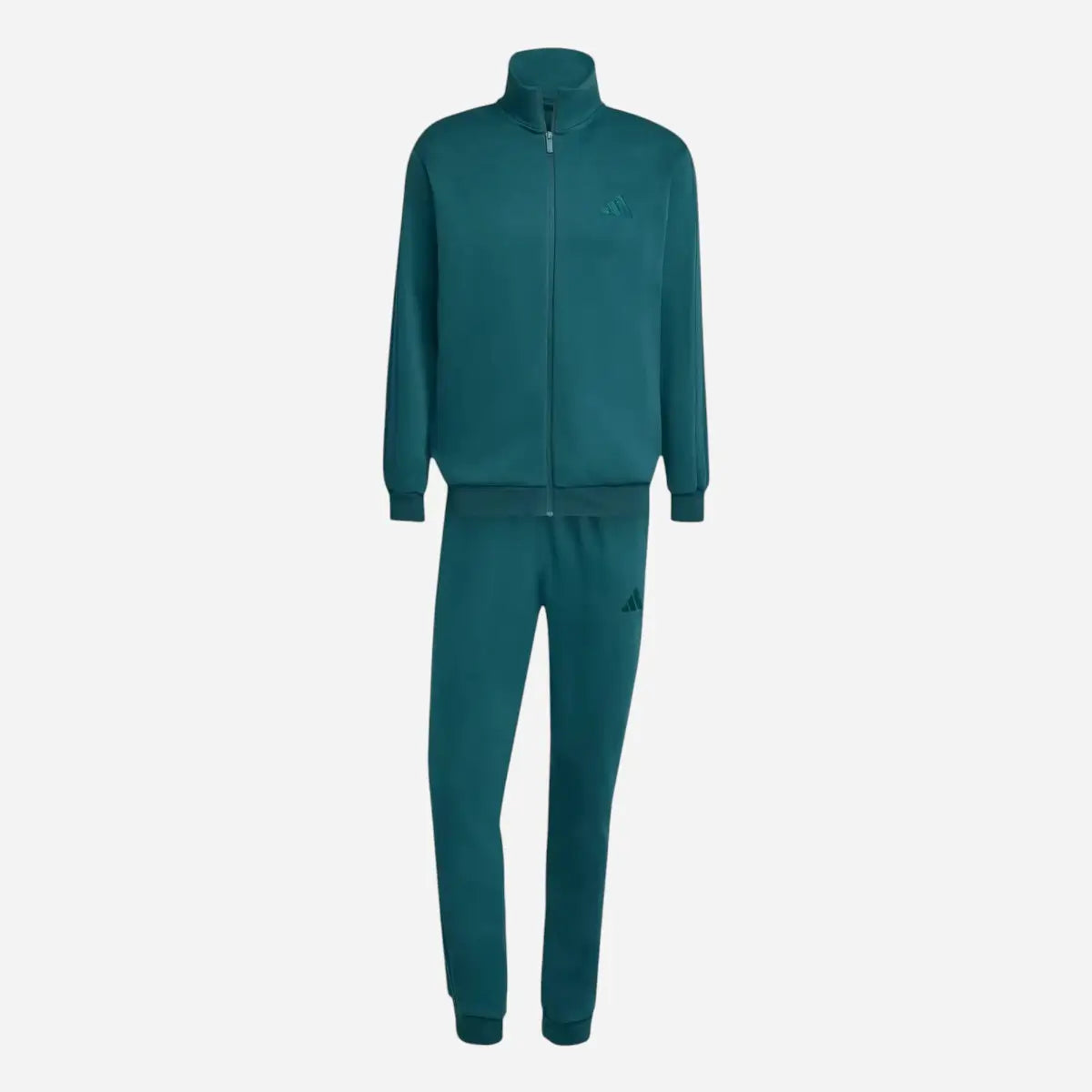 Adidas Tuta Sportswear Basic 3-Stripes Fleece Green Aurora Ivy