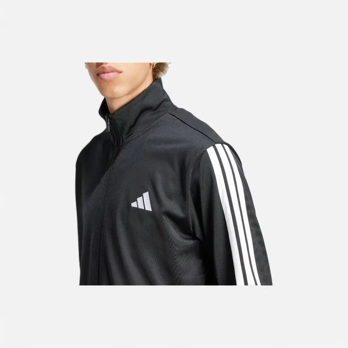 Adidas Tuta Sportswear Basic 3-Stripes Tricot black/white