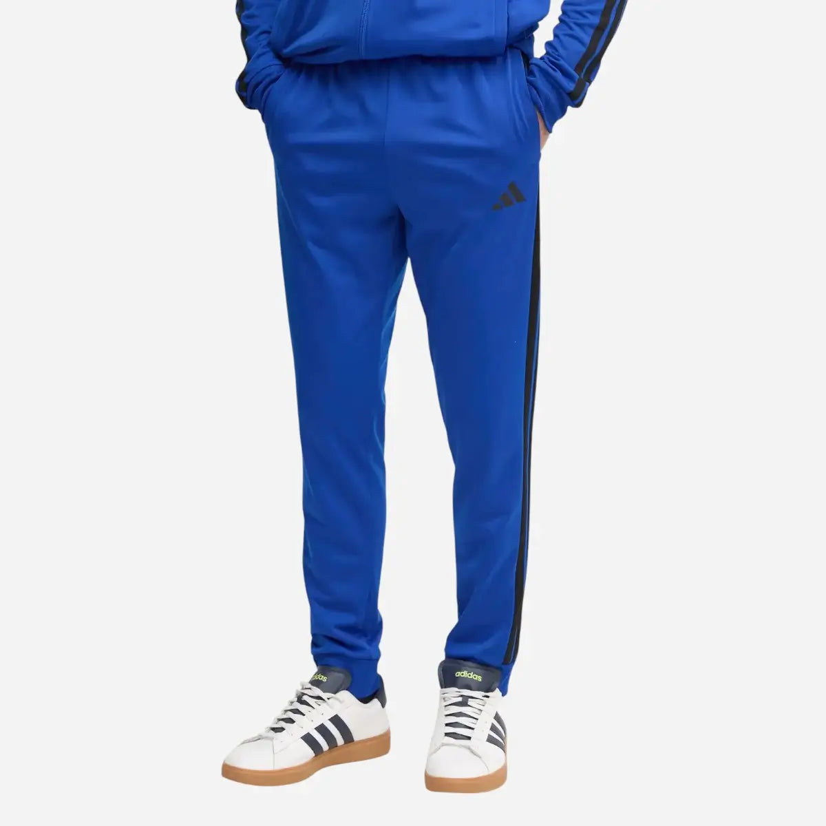 Adidas Tuta Sportswear Basic 3-Stripes Tricot Blue