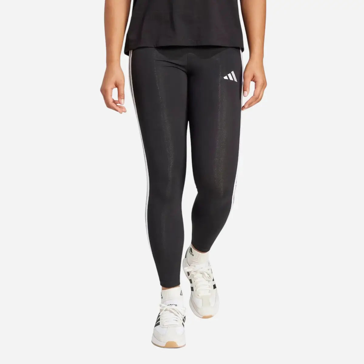 Adidas Leggings Essentials 3-Stripes Cotton Black
