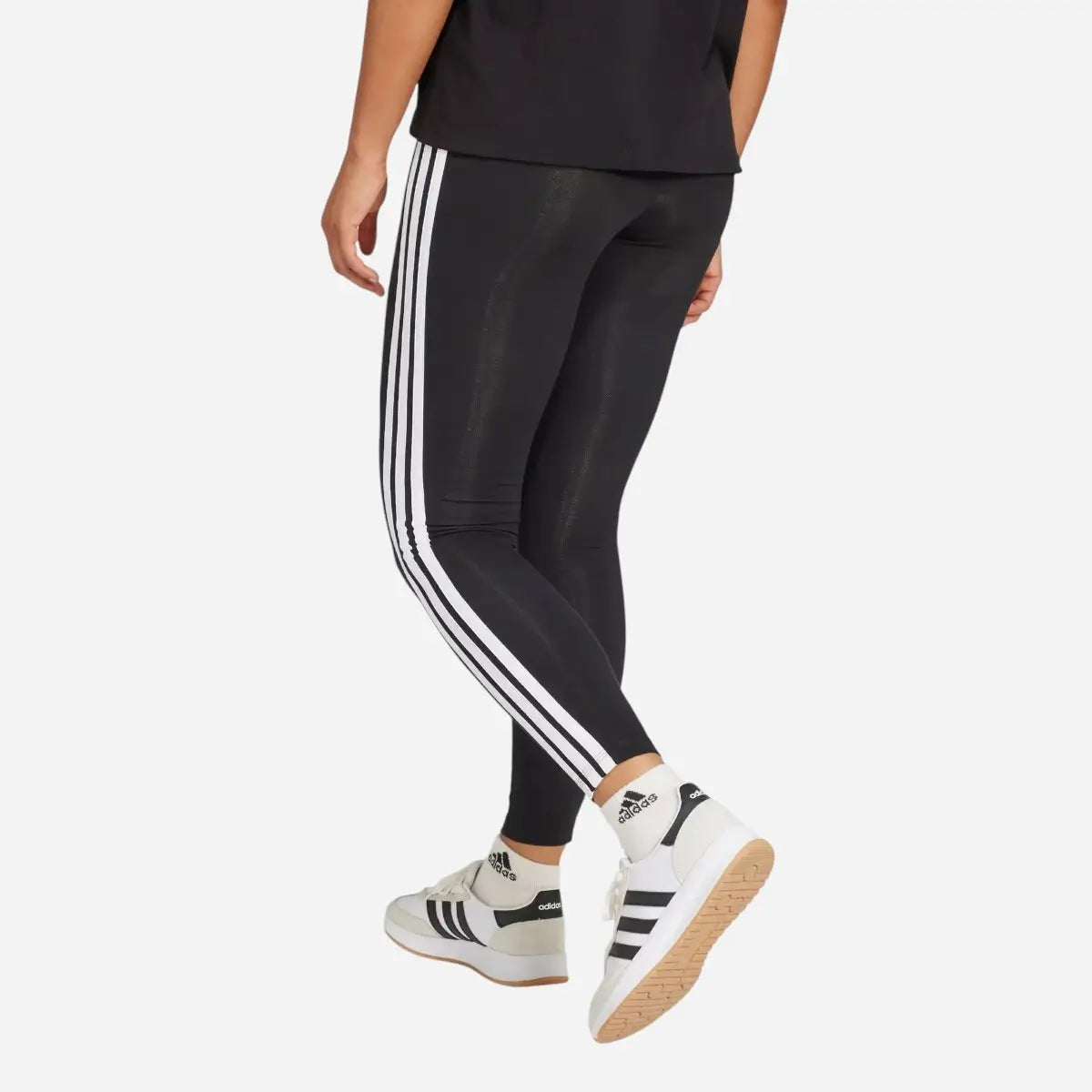 Adidas Leggings Essentials 3-Stripes Cotton Black