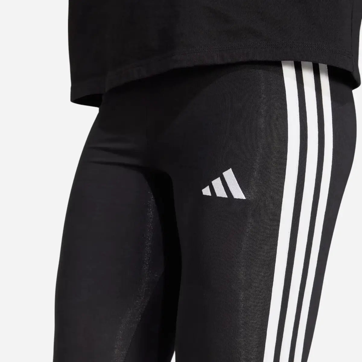 Adidas Leggings Essentials 3-Stripes Cotton Black