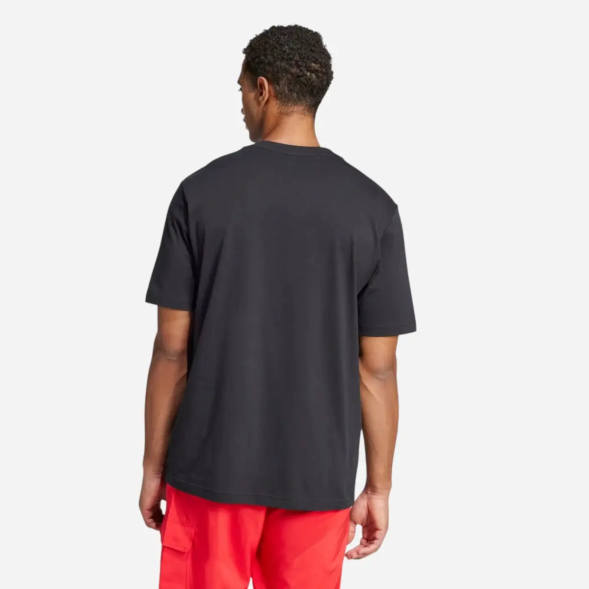 Adidas T-shirt Essentials Linear Single Jersey Black